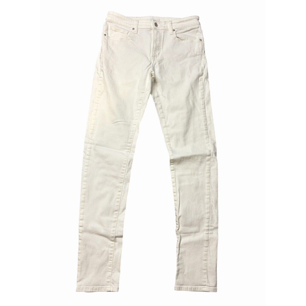 Uniqlo Jeans Men’s Denim White Size 30x34 Skinny Fit
